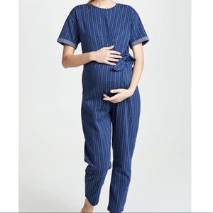 Hatch Lolo Maternity blue jumpsuit, size 4, excellent condition 💙